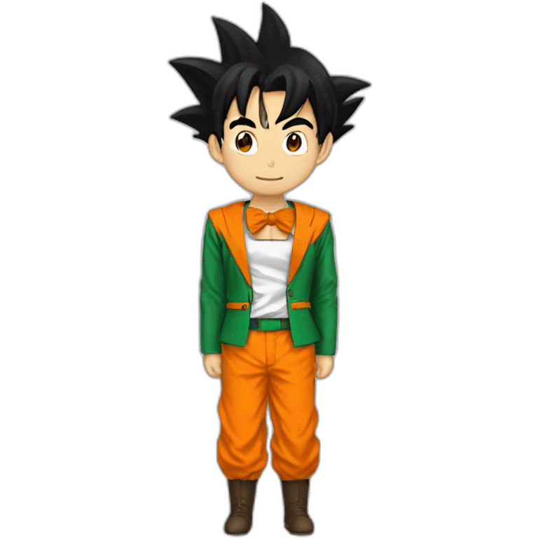 fernanfloo con traje de goku emoji