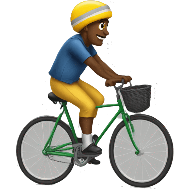 sassou sur vélo emoji