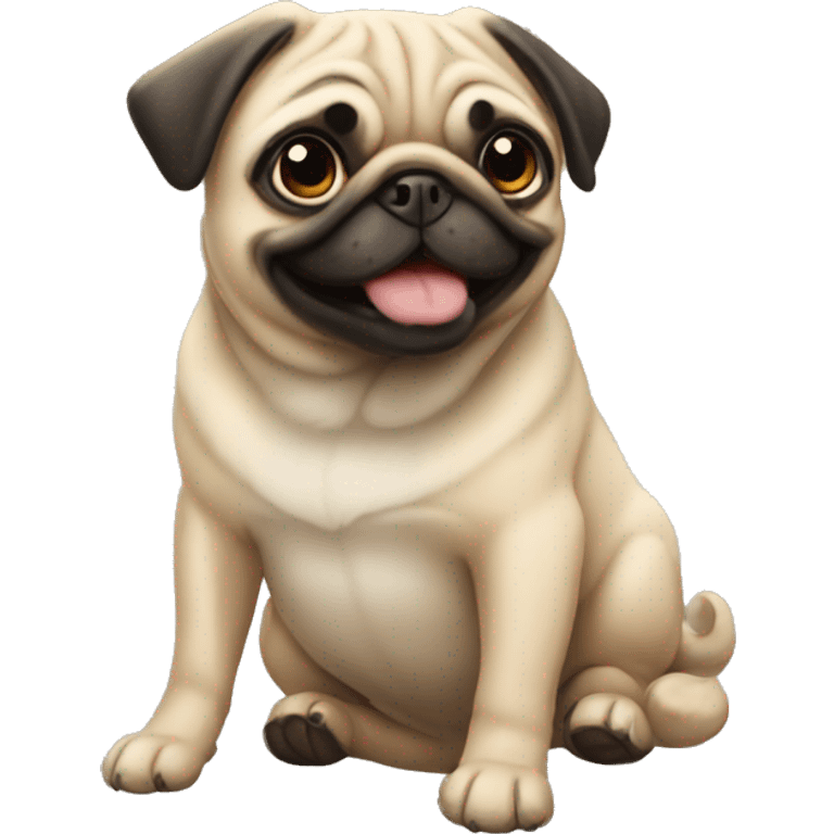 Pug emoji