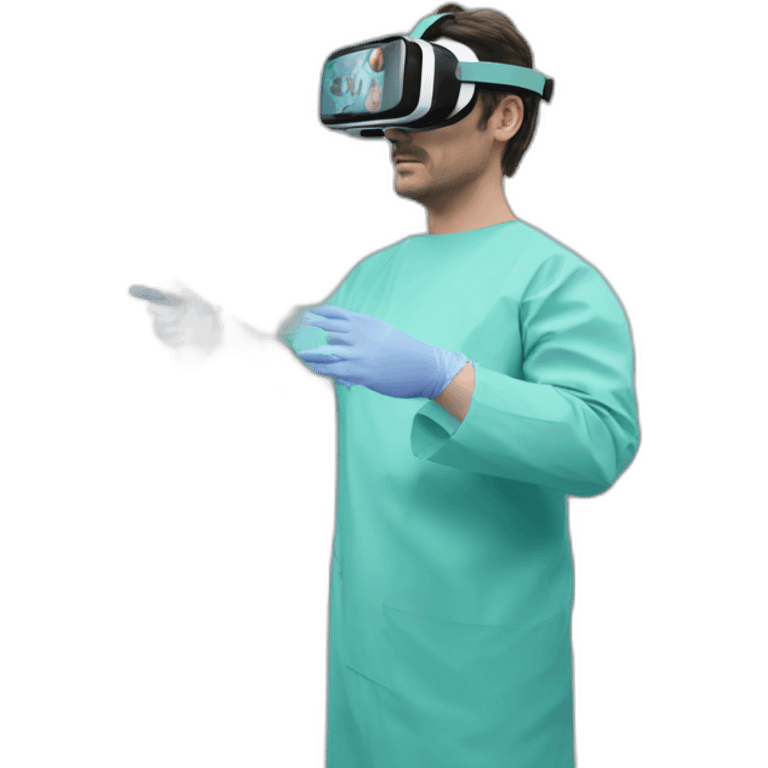 Surgeon-with-virtual-reality-display emoji