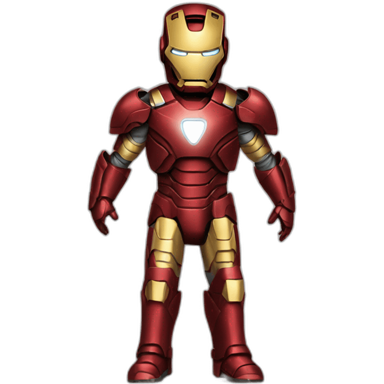 Iron man wear full armor emoji