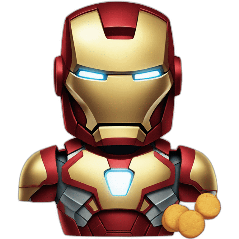 Iron man pot de beurre emoji