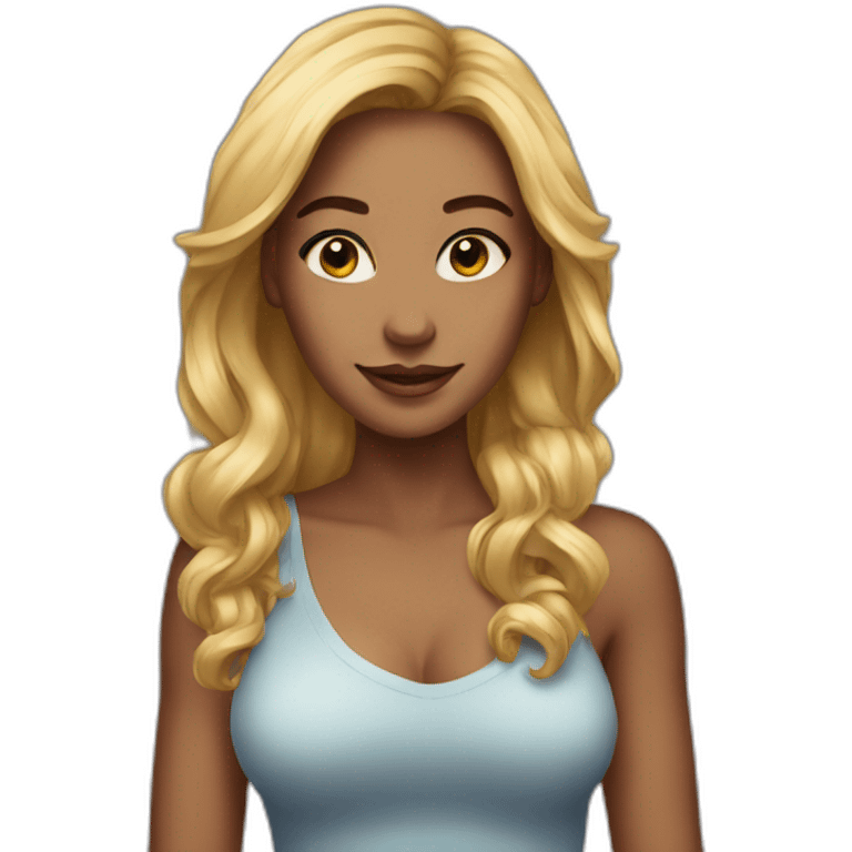 most attractive girl emoji