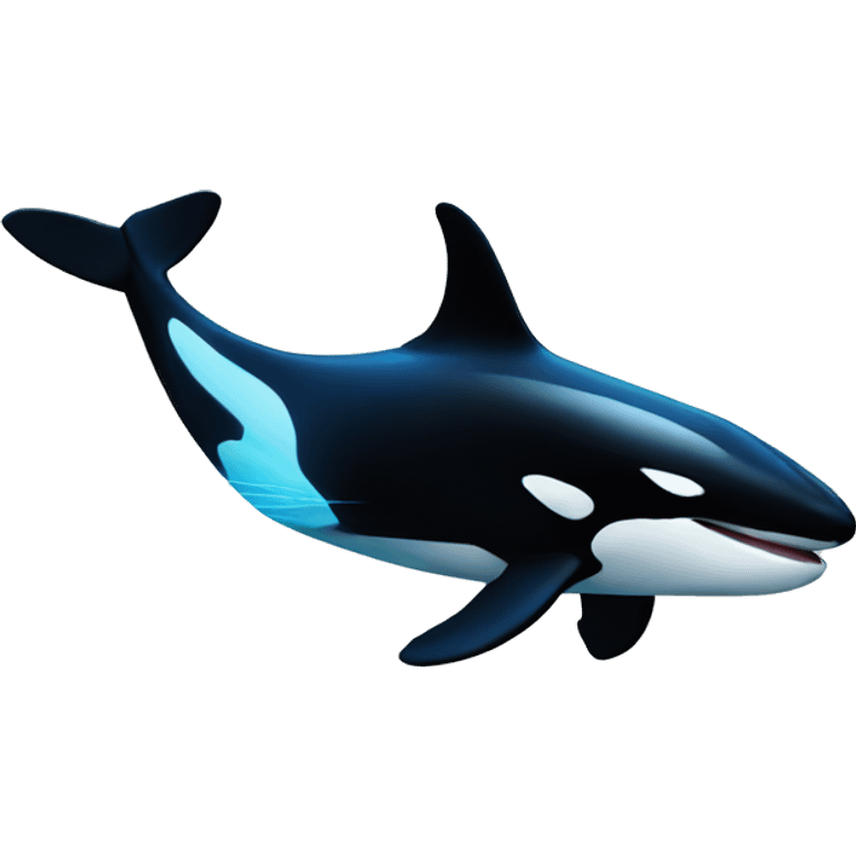 orca with lasers emoji