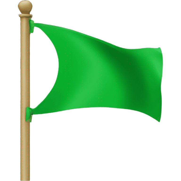 green flag emoji