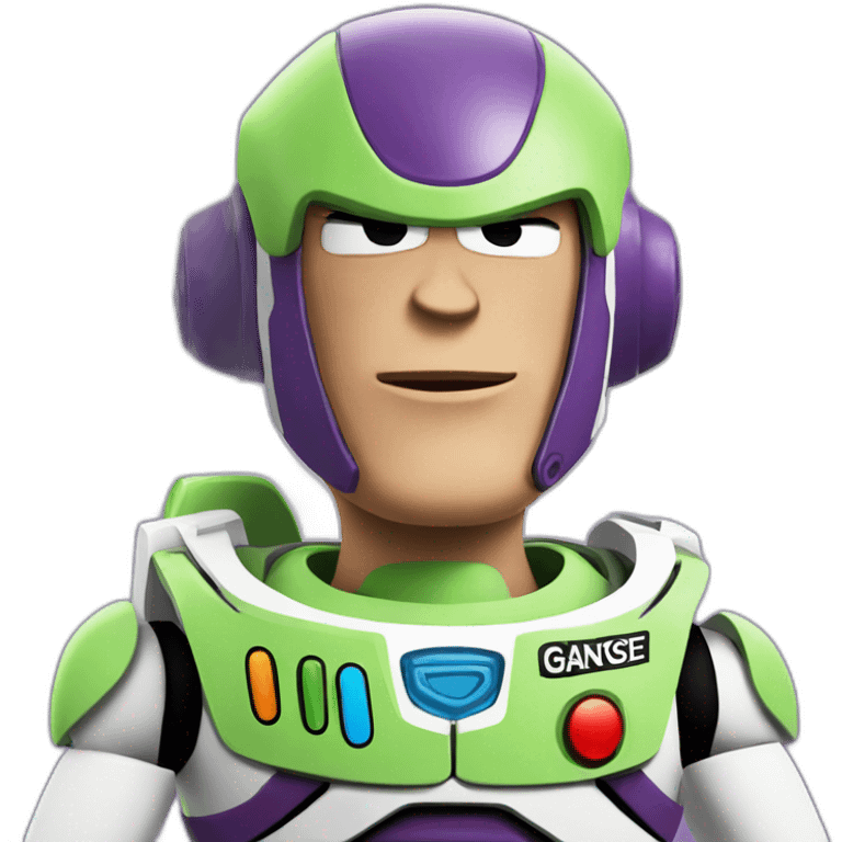 Buzz lightyear, gangster emoji