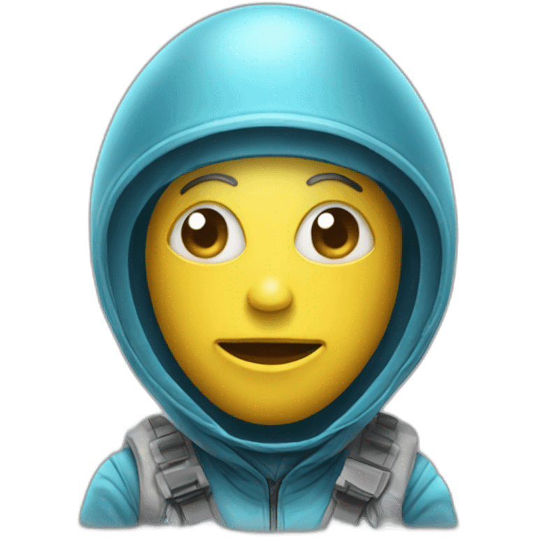 Un extraterrestre emoji