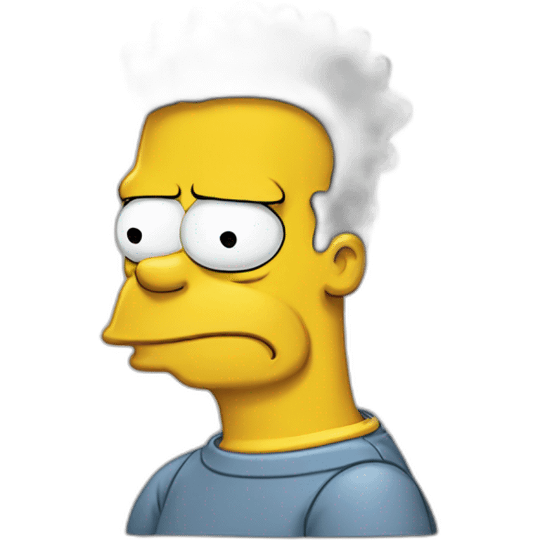 Bart from "the simpson" show emoji