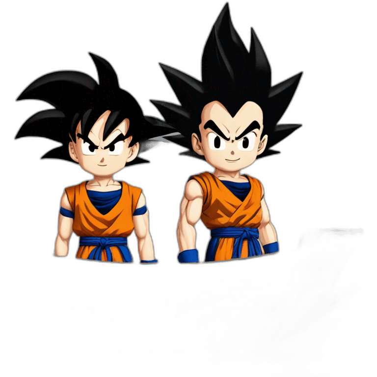 Goku vegeta ship emoji