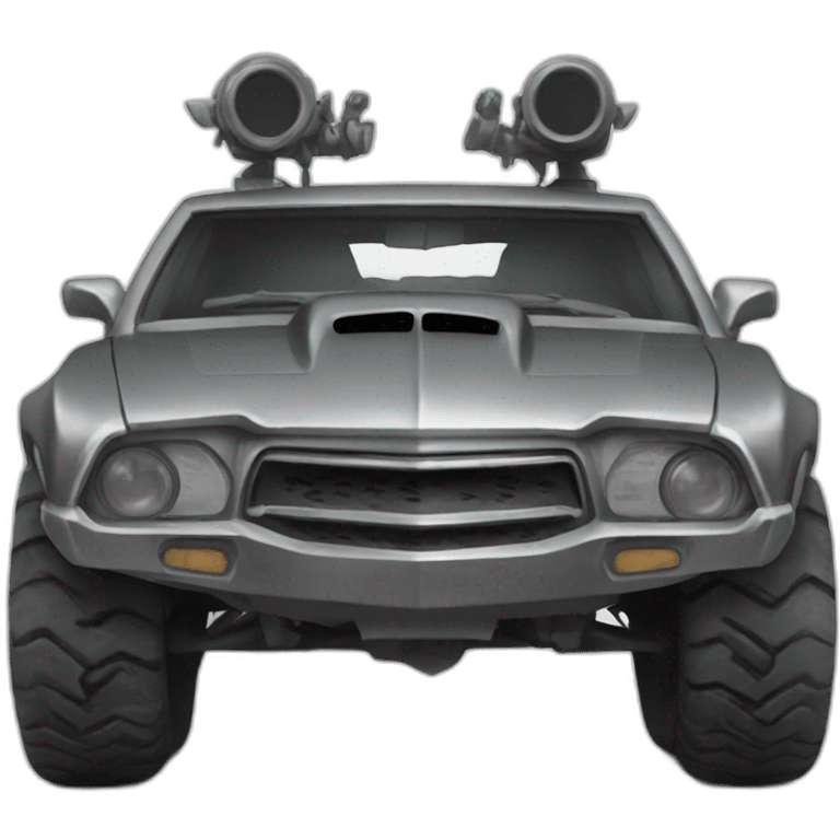 mad max silver paint emoji