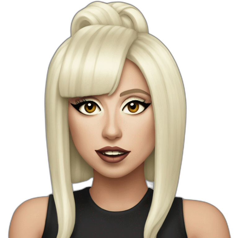 Lady Gaga On Born this way ERA emoji