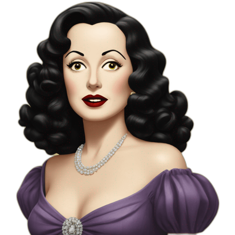 Hedy lamarr emoji