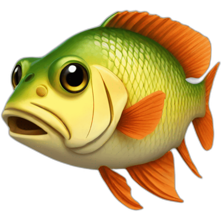 Poisson homme  emoji