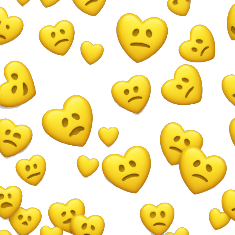 Yellow heart emoji