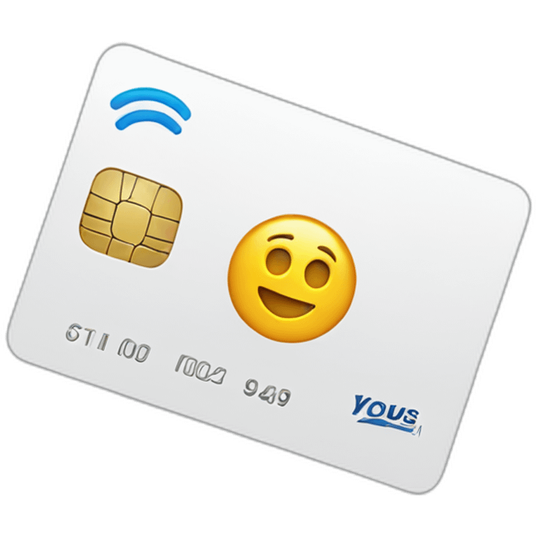 credit card POS emoji