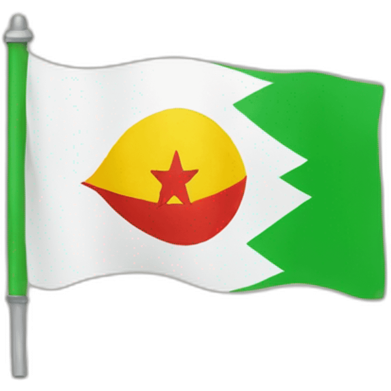 Drapeau amazigh emoji