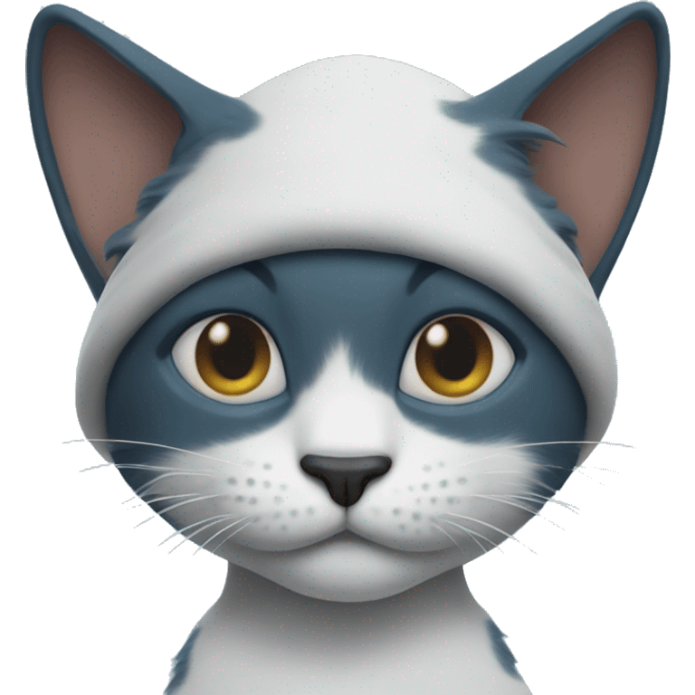 Smurf cat emoji