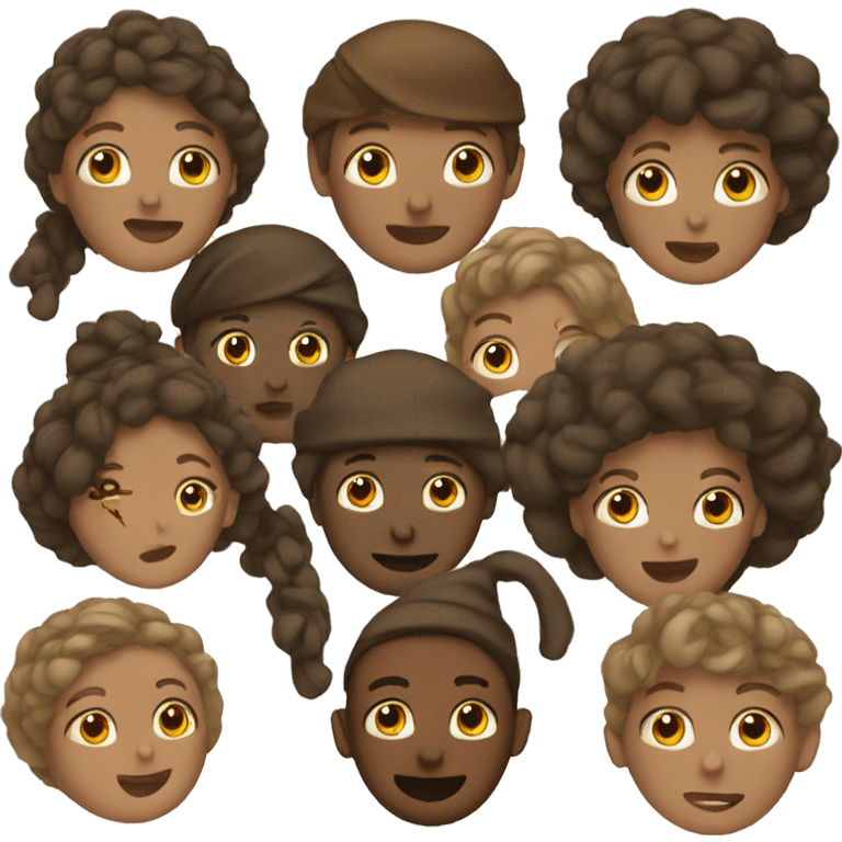 20 winter cozy brown emojis emoji