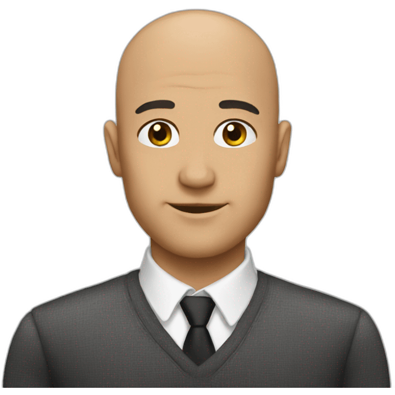 Bald Wednesday emoji