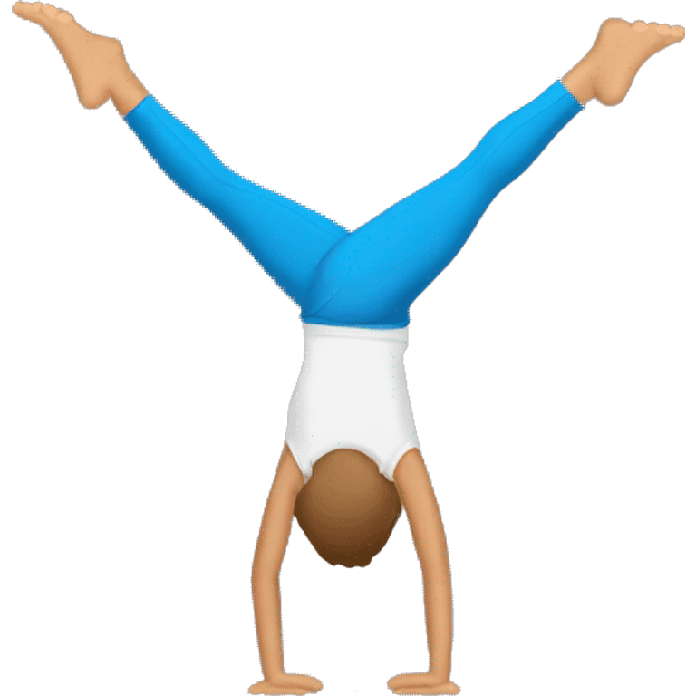 Forearm stand emoji