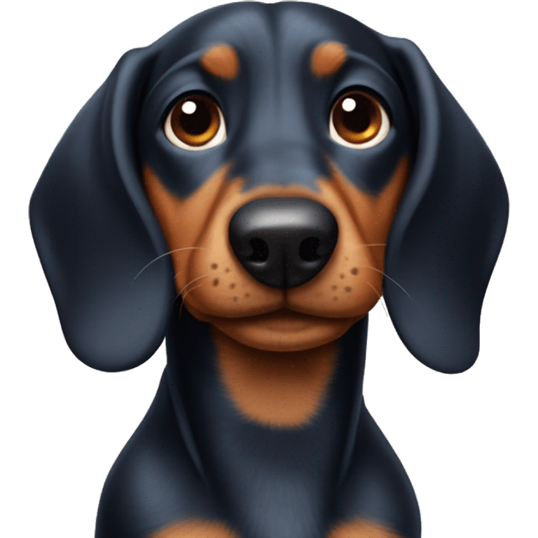 blue stitch as daschund emoji