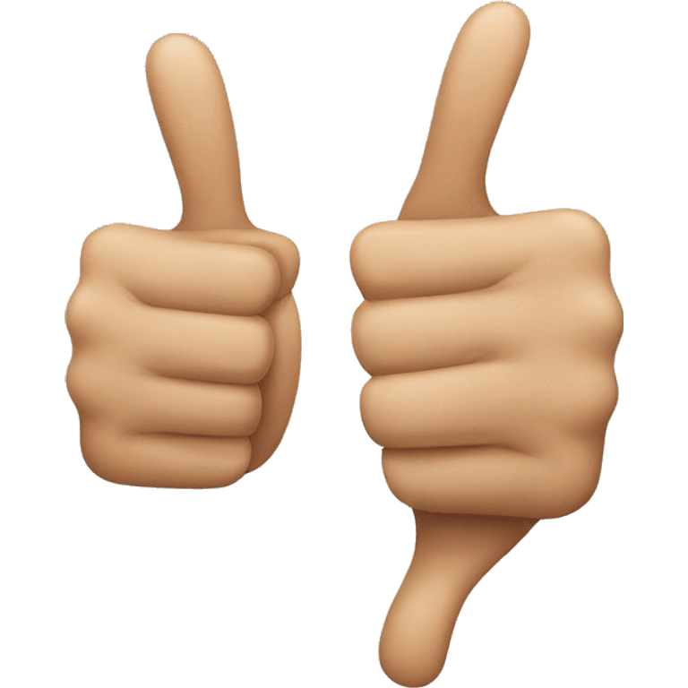 Two thumbs up emoji