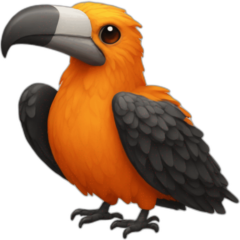 orange condor emoji