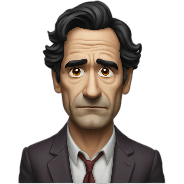 Ben Chaplin sad clown emoji