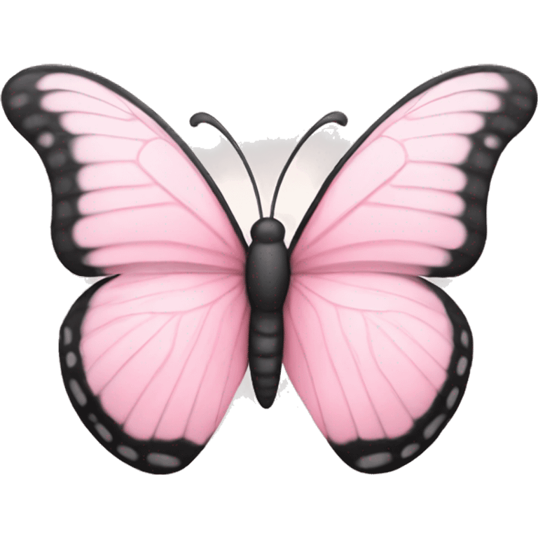 Light pink butterfly emoji