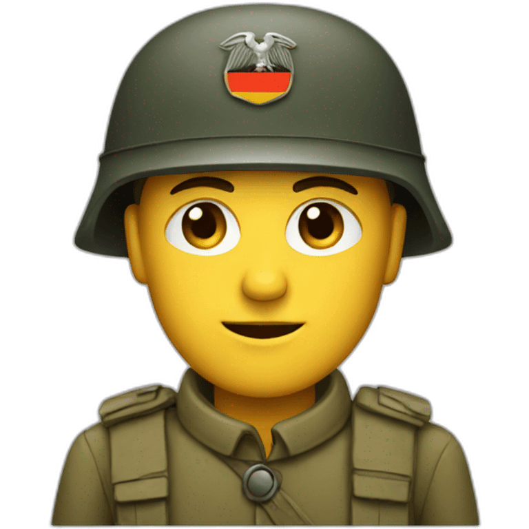 a german soldier emoji