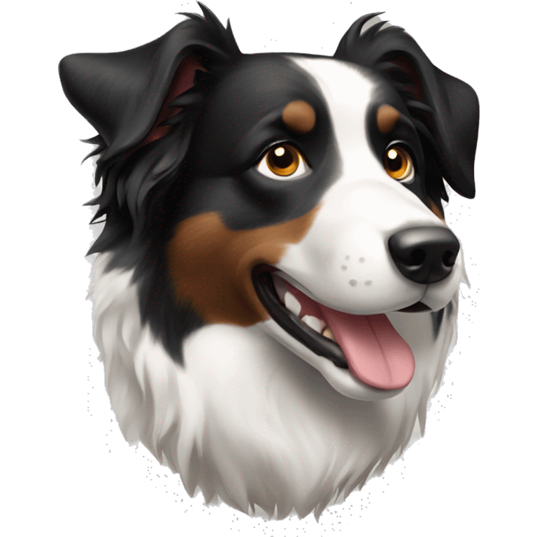 Dogs border collie emoji