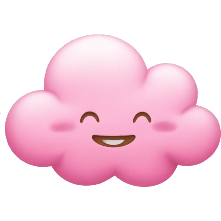 pink cloud emoji