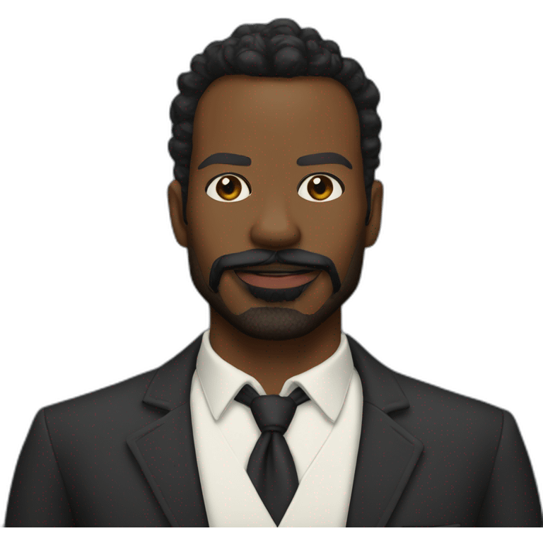 Colman Domingo moustache emoji