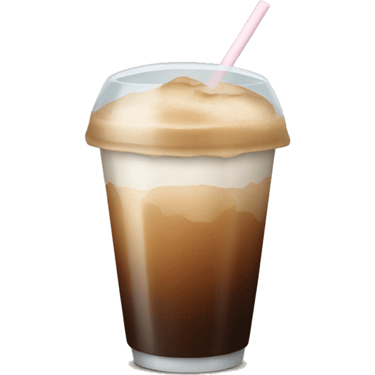 Drinking ice coffee  emoji