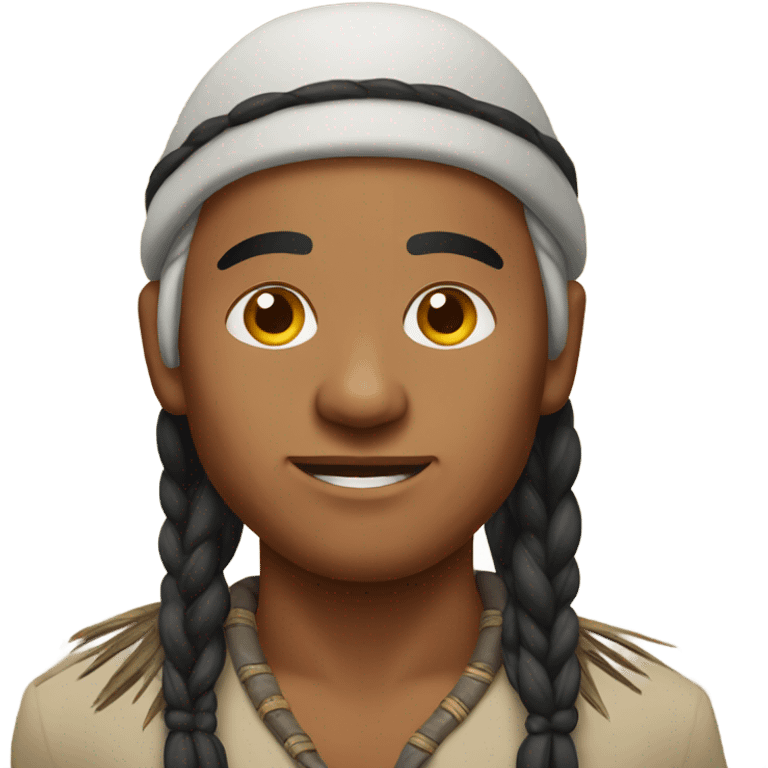 Native man  emoji