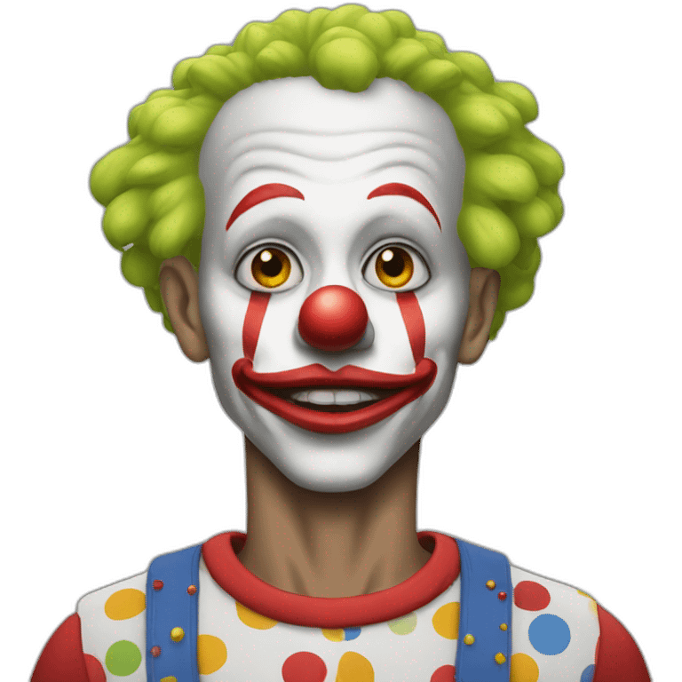 Skinny Clown emoji