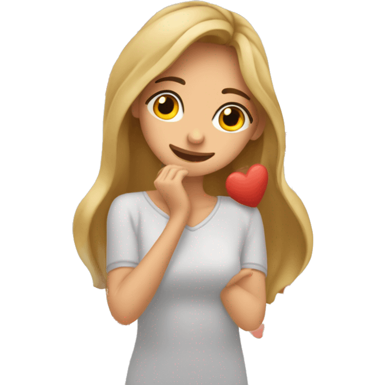 Cara enamorad llorando y con corazoncitos alrededor emoji