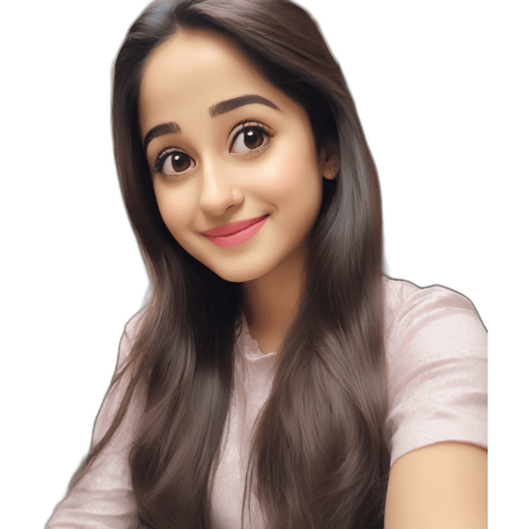 Jannat Zubair Rahmani emoji