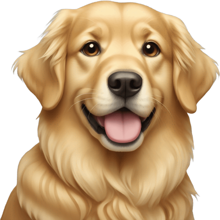 Golden retriever emoji