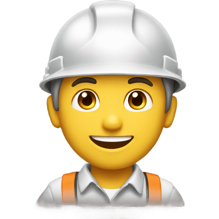 smiling boys in tradesmen attire emoji