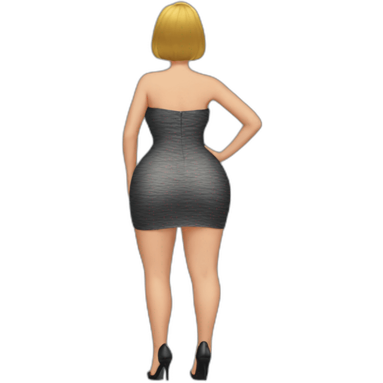 Pawg dress from behind emoji