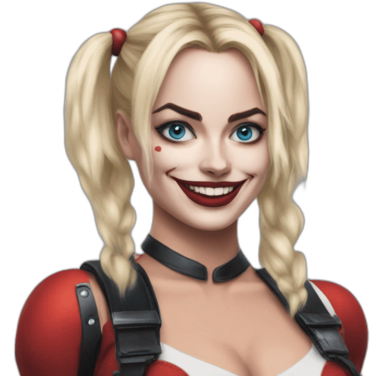 Harley quinn Margot Robbie emoji