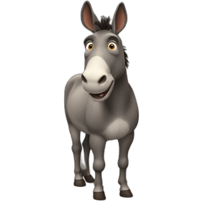 Donkey from Shrek emoji