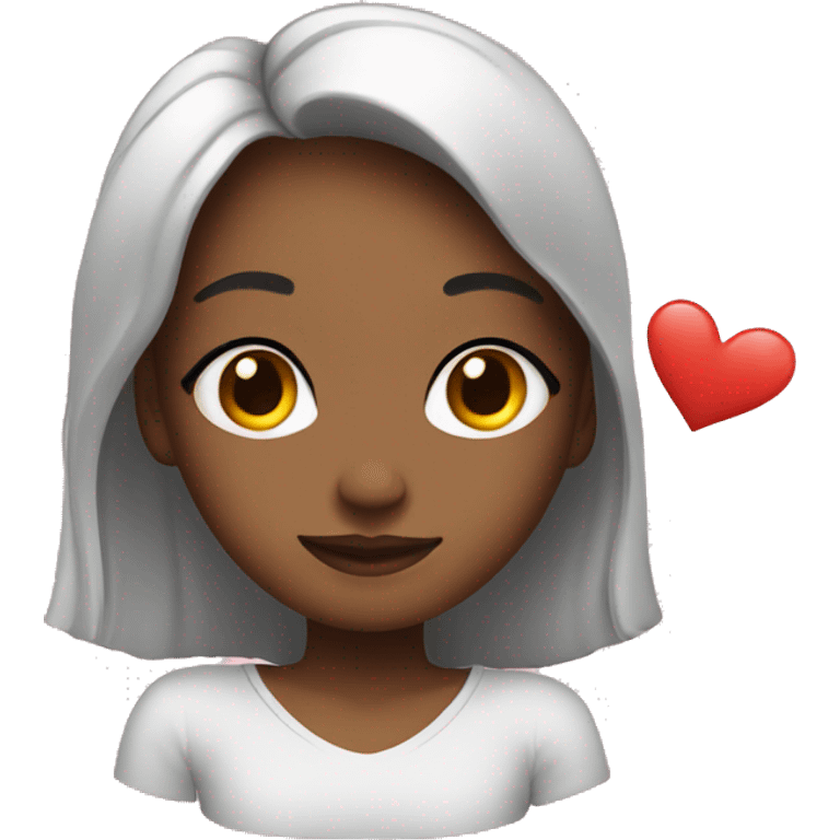 in love girl emoji