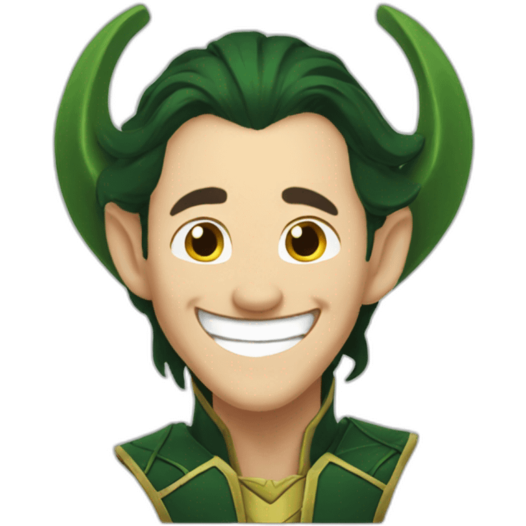 Loki laughing emoji