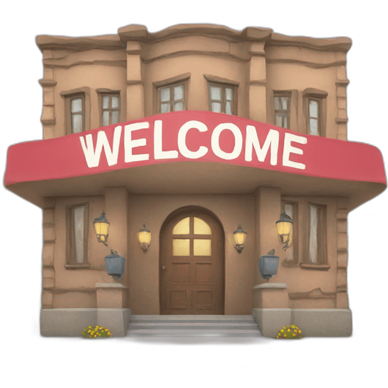 welcome banner emoji