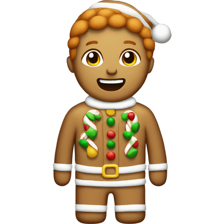 ginger bread Christmas  emoji