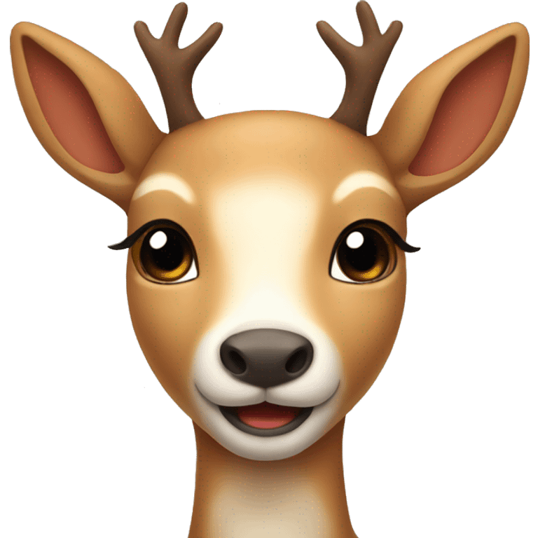 Cute deer emoji