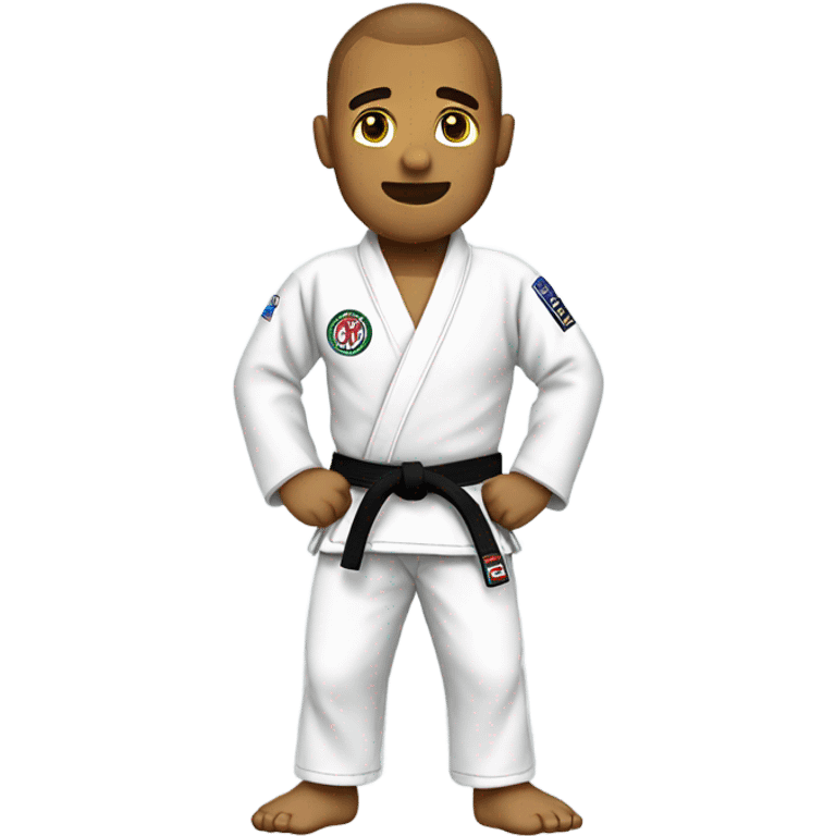 Brazilian jiu-jitsu emoji