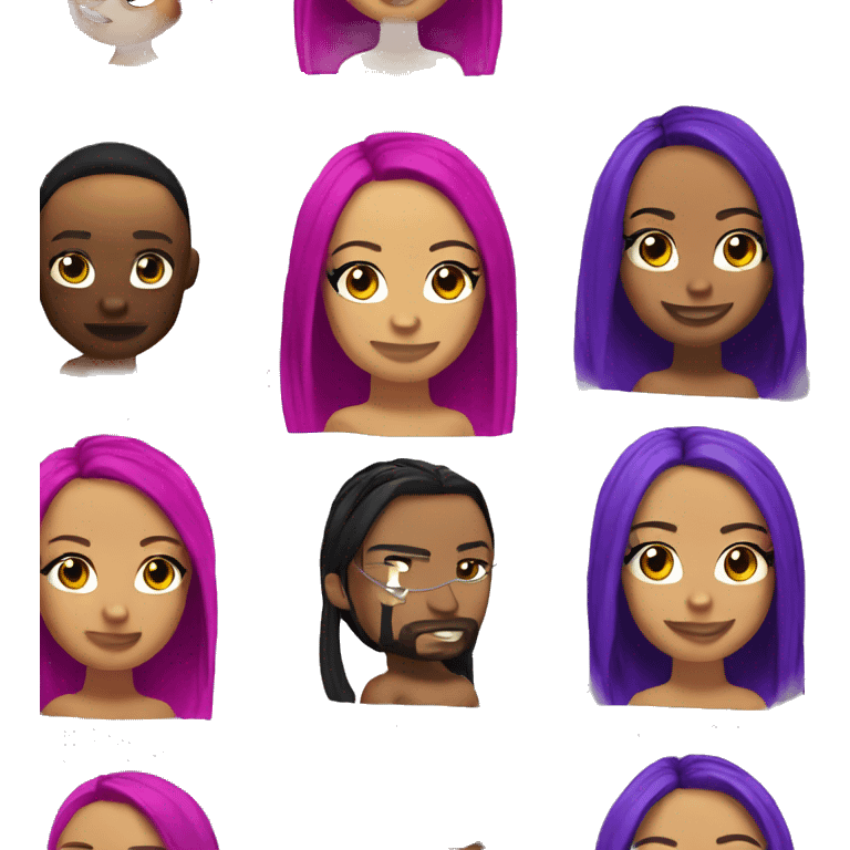 sasha banks from wwe emoji